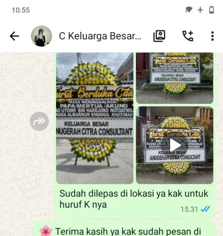Pengiriman Papan Bunga Duka Stasiun Manggarai