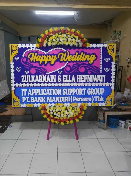 Papan Bunga Stasiun Manggarai